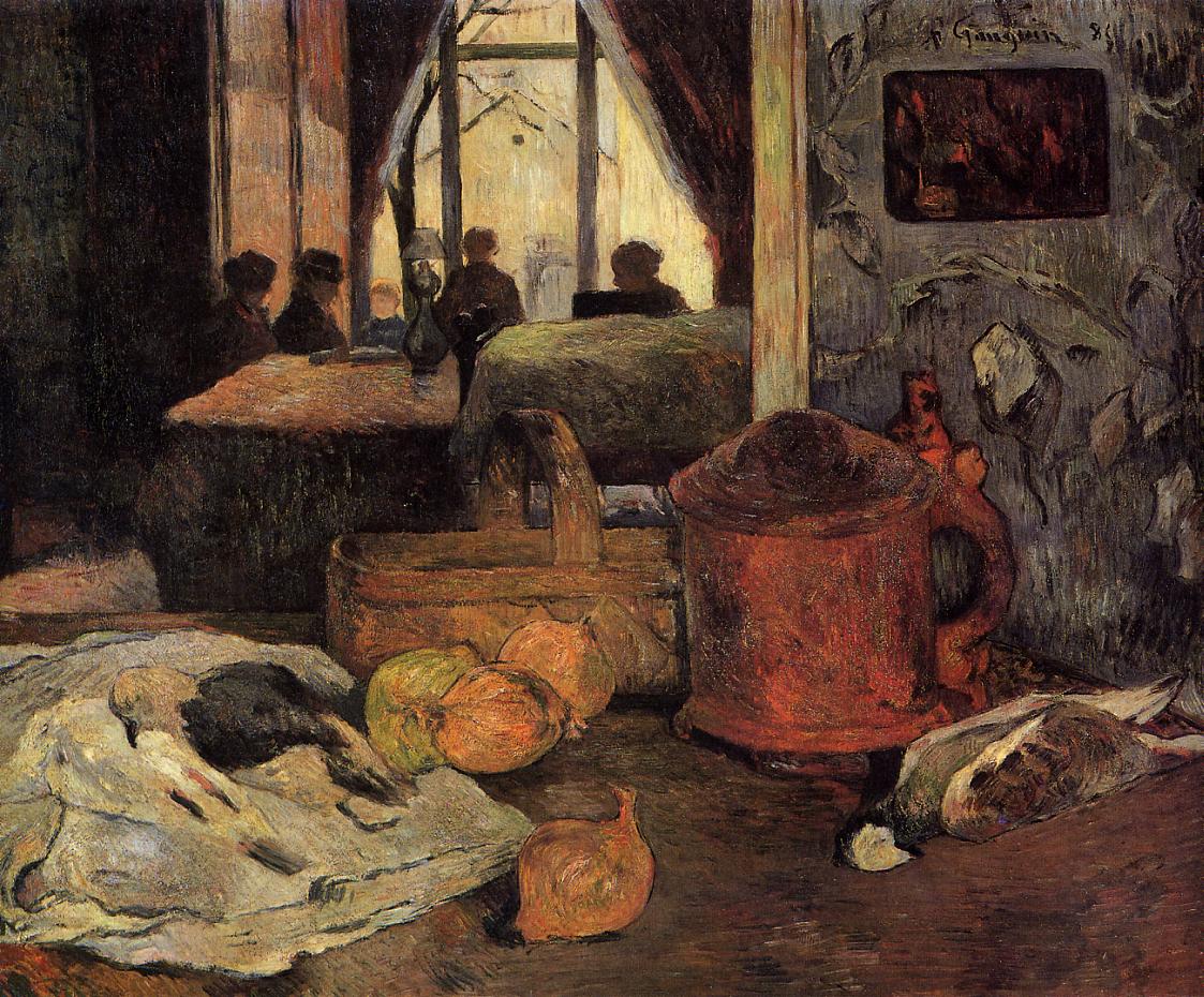 Still Life in an Interior, Copenhagen - Paul Gauguin Painting